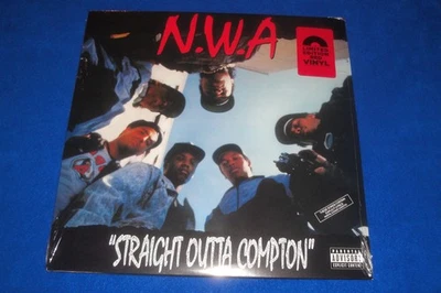 N.W.A STRAIGHT OUTTA COMPTON Red Vinyl 12”LP SEALED/Dr Dre/Eazy-E/Gangsta/NWA/US Foto 1 de 4