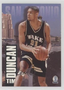 1997 Score Board Draft Day Tim Duncan (Ball at Waist) #1A Rookie RC HOF - Picture 1 of 4