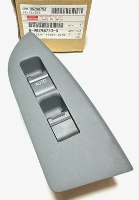 Interruptor de ventana eléctrica Isuzu original controlador izquierdo 8-98298753-0 Foto 1 de 4