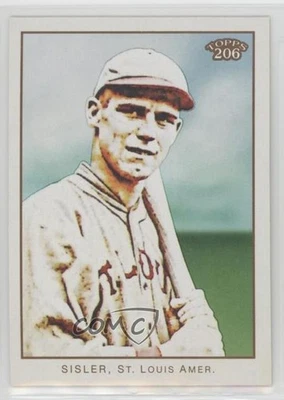 2009 Topps 206 George Sisler (Batting Pose) #300 HOF - Image 1 of 2