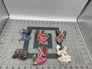 Vintage Engel und Fee und Kühlschrankmagnet 6er Set Schauen Sie sich die Bilder an - Bild 1 von 23