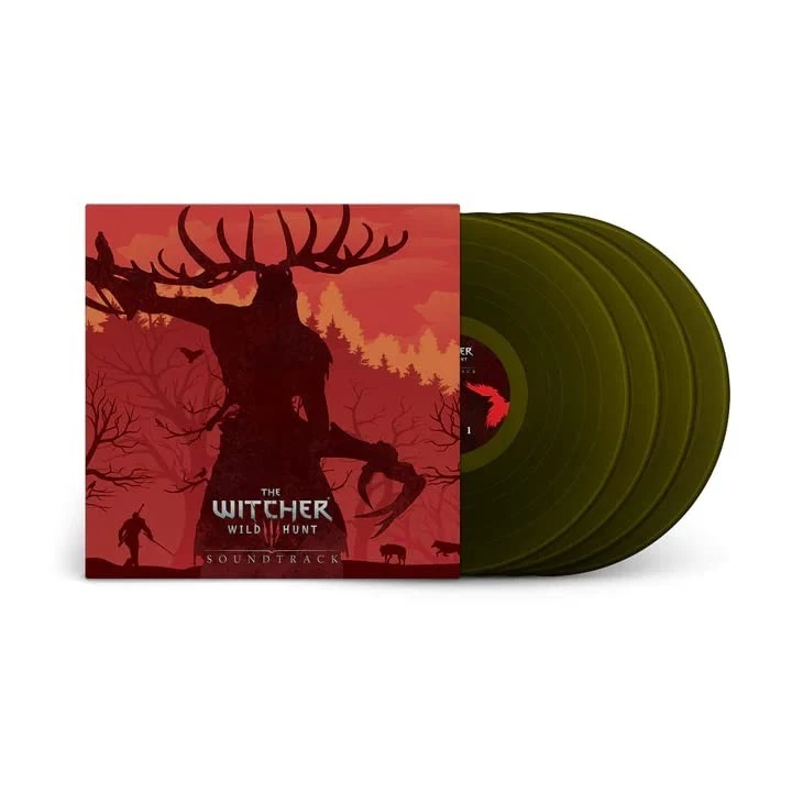 The Witcher 3 Wild Hunt - Exclusive Limited Edition Swamp Green Vinyl 4LP - Image 1 of 1