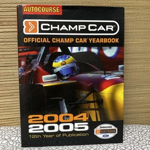 Auto Course Official Champ Car Jahrbuch 2004-05 12. Jahr signiert von 7 Fahrern - Bild 1 von 14