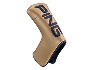 Ping Golf Japan HC-U2510 Color Code Putter Cover Blade Gold New - Picture 1 of 1