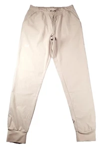 Under Armour Women’s Joggers Pants S Beige Stretch Tapered Athleisure Run Gym - Picture 1 of 13