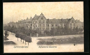 Ansichtskarte Offenburg, Infanterie-Kaserne  - Picture 1 of 2
