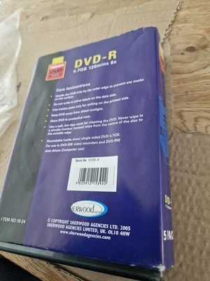 Maxim DVD - R | Recordable Blank Discs Media Pack Of 5  120Min 8x  4.7GB - Image 1 of 4