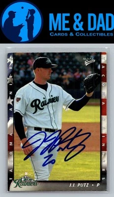 2004 Tacoma Rainiers #27 J.J. Putz Autograph - Image 1 of 2