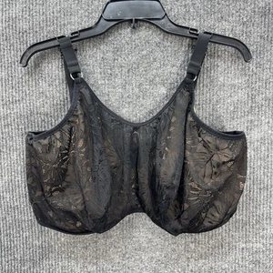 Elomi Kelsey BH 38N schwarz Spitze Bügel Bralette J-Haken ungefüttert 300524 - Bild 1 von 6