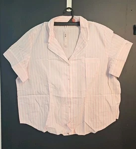 Victoria Secret Heritage Cotton Short Pajama Set XXL Pink - Picture 1 of 6