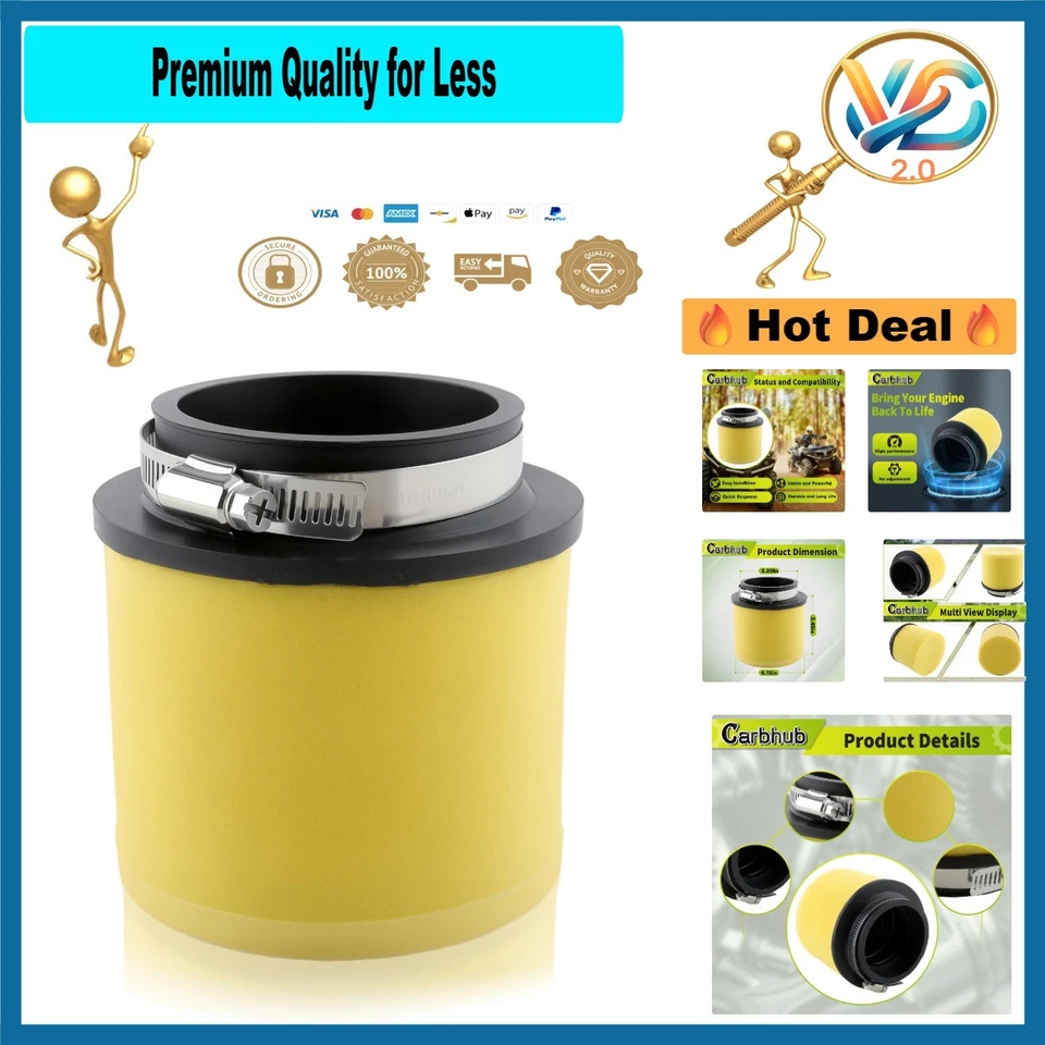 Arctic Cat ATV Dual Stage Air Filter Fits 375 400 454 500 New Foto 1 de 4