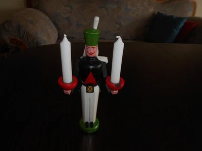 Bergmann Erzgebirge Figur - Johannes Ulbricht Volkskunst aus Seiffen - Vintage - Bild 1 von 4