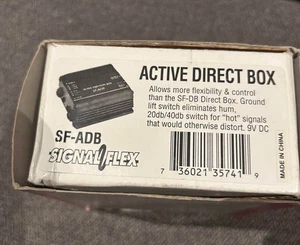 Signal Flex SF-ADB Active Direct Injection Box SFADB - Picture 1 of 2