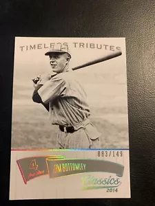 #66 Jim Bottomley 2014 Panini Classics Timeless Tributes Silver 149,Cb32 - Picture 1 of 2