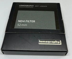 【COMO NUEVO+++ en caja】 Lente artística Lomography ND4 52mm filtro negro con estuche JAPÓN #2975 - Imagen 1 de 8