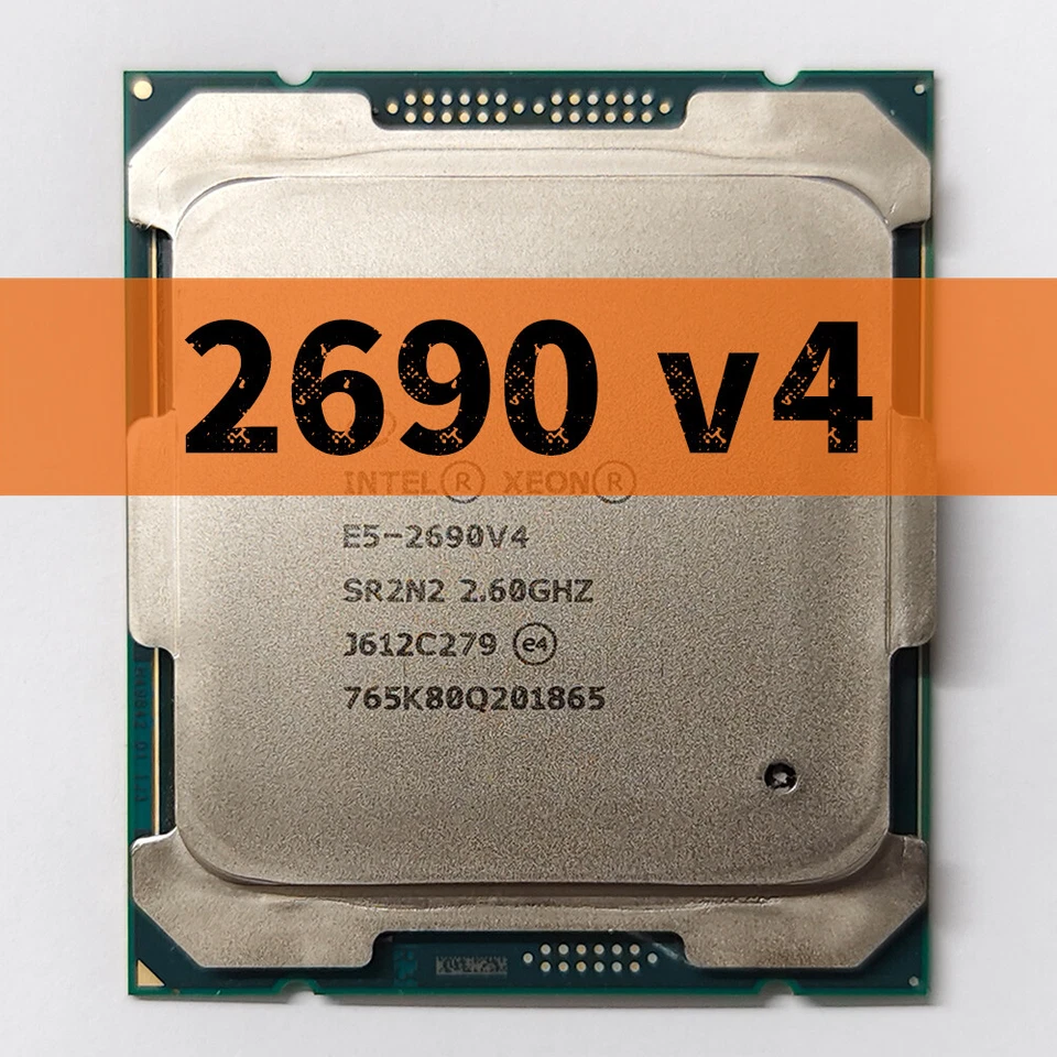 Intel Xeon E5-2690 v4 SR2N2 2.60 GHz 14 Cores 28T LGA2011-3 Server CPU Processor - Image 1 of 3