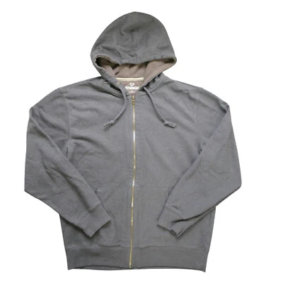 Sudadera con Capucha Outdoor Life Grande Sudadera con Capucha Para Hombre Marrón Cremallera Completa Capa Pesada Caminata Foto 1 de 4