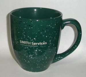 SMITH SERVICES - A SCHLUMBERGER COMPANY - COFFEE MUG / GREEN - EUC!! OILFIELD - Picture 1 of 2