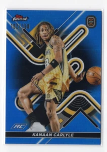2022/23 Topps Finest Overtime Elite Kanaan Carlyle Blue Refractor RC (102/150) - Bild 1 von 1