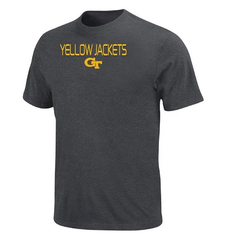 ($28) Georgia Tech YellowJackets ncaa Jersey T-Shirt Tee ADULT MENS (5XL-XXXXXL) Cover