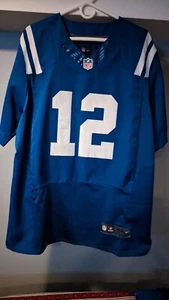 Nike On Field NFL Blue Indianapolis Colts Andrew Luck #12 Football Jersey XL/48 - Picture 1 of 4