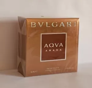 Bvlgari Aqva Amara Pour Homme EDT Nat Spray 50ml - 1.7 Oz Sealed - Foto 1 di 5