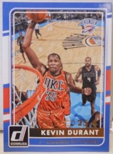 2015-16 Panini Donruss Kevin Durant SP Points Stat Line Insert Card # 142 / 254
