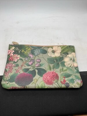 IPSY - Bolso de Maquillaje Glamuroso - Mayo 2024 - Patrón Floral de Cuero Sintético - Vacío Foto 1 de 4