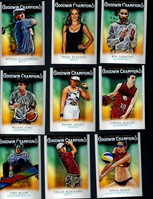 2021 UPPERDECK GOODWIN CHAMPIONS COMPLETE YOUR SET BUY MORE SAVE MORE - Image 1 of 4