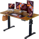 Height Adjustable Electric Standing Desk, 48 X 24 Inches Sit Stand Up Desk, Memo
