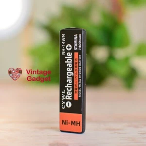 Gumstick NiMh battery 1.2v 1400mAh Sony NH-14WM equivalent for minidisc MD walkm - Picture 1 of 3