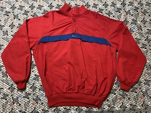 Penfield Jacket XL Red Pullover Snap VTG 80s - Picture 1 of 6