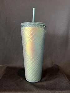 Taza Vaso Starbucks Holiday Verde Esmeralda Cruz Venti 24oz Navidad 2021 Nueva Cuña - Imagen 1 de 6