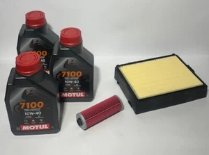 BMW R80 R 800 CC 1991 / 1994 Oil Air Filter MOTUL 7100 10W40 - Picture 1 of 5
