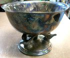 International Silver Co. Large Silver-Plated Punch Bowl