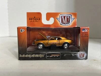 M2 Machines 68 1968 Chevrolet Camaro SS 350 Fifty Chevy Car WMTS06 17-27 Orange - Image 1 of 4