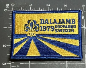 DALAJAMB 1979 Kopparbo Sweden 15th World Scout Jamboree Vintage Patch Pfadfinder - Bild 1 von 2