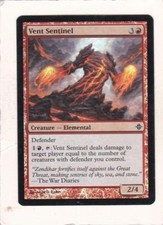 Magic: MTG: Rise of the Eldrazi: Foil: Vent Sentinel