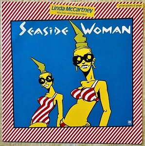 Paul McCartney Suzy & The Red Stripes Seaside Woman UK A&M 12" Single Beatles - Picture 1 of 6