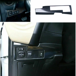 Interruptor de control de faros de acero de fibra de carbono para Toyota Corolla 2014-2018 - Imagen 1 de 4