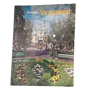 Disneyland Vacationland Magazine (Vol 19, No 1) Spring 1975, Vintage Travel book - Picture 1 of 3