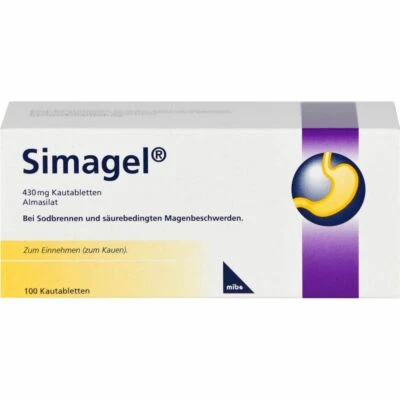 MIBE GMBH ARZNEIMITTEL SIMAGEL Kautabletten 100 St PZN06159003