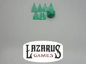 TSR Dragon Dice: Battlechest Dice (7 Green) - Picture 1 of 4
