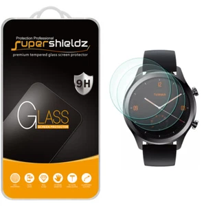 3X Supershieldz Tempered Glass Screen Protector Saver for TicWatch C2/ C2 Plus - Picture 1 of 5
