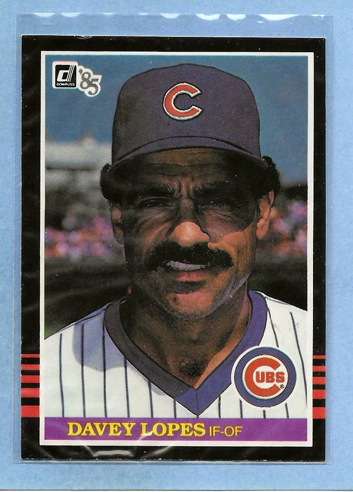 DAVEY LOPES - 1985 Donruss - #604 - Cubs - $1.00 Shipping - Image 1 of 1