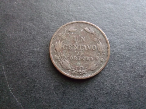 1919 Nicaragua Un Centavo Cover