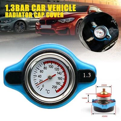 Medidor termostático de temperatura del agua tapa radiador vehículo coche cabeza grande 1,3 bar Foto 1 de 4