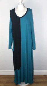 KASBAH Fantastic Long Sleeve Shift Maxi Dress Size 46ins CH - Picture 1 of 7
