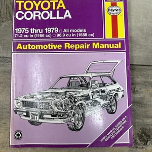 Toyota Corolla 1975-1979 Shop Service Repair Manual Wiring Diagrams Engine Guide - Bild 1 von 2