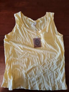 New Chevrolet Cruze Women's Yellow Medium Sun Made Embroidered Tank Top USA Made - Picture 1 of 5